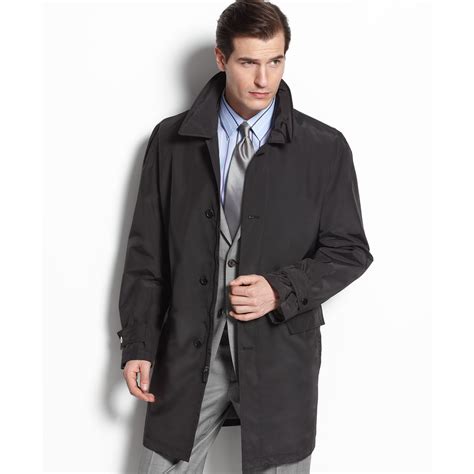 michael kors raincoat mens|Michael Kors raincoat zipper.